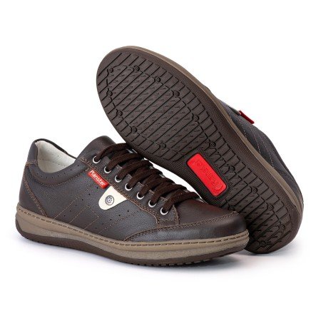 SAPATENIS CASUAL CONFORT TABACO 3031