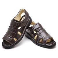 SANDÁLIA MASCULINA CONFORT CAFÉ 3600