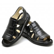 SANDÁLIA MASCULINA CONFORT PRETA 3600