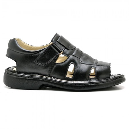 SANDÁLIA MASCULINA CONFORT PRETA 3600
