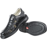 SANDÁLIA MASCULINA CONFORT PRETA 3601 SANDÁLIA MASCULINA CONFORT PRETA 3601