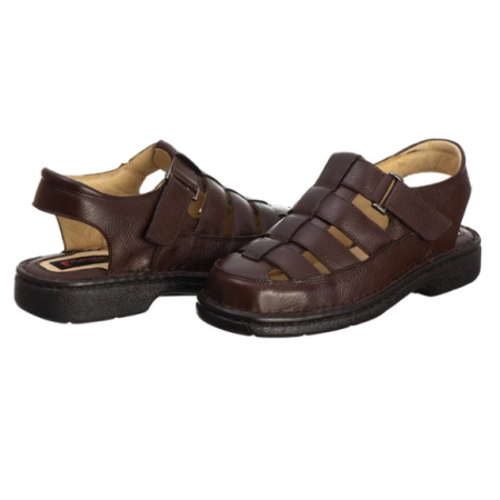 SANDÁLIA MASCULINA CONFORT CAFÉ 3602 SANDÁLIA MASCULINA CONFORT CAFÉ 3602