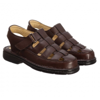 SANDÁLIA MASCULINA CONFORT CAFÉ 3602