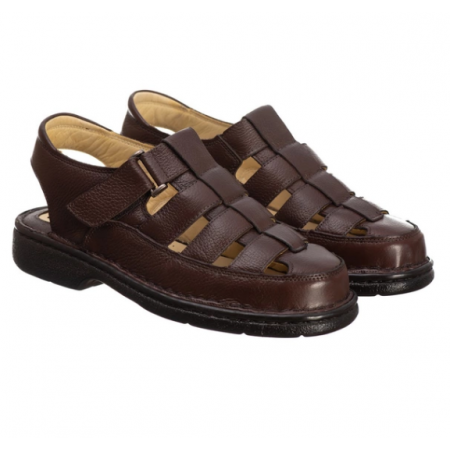 SANDÁLIA MASCULINA CONFORT CAFÉ 3602 SANDÁLIA MASCULINA CONFORT CAFÉ 3602