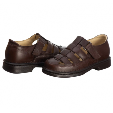 SANDÁLIA MASCULINA CONFORT CAFÉ 3603 SANDÁLIA MASCULINA CONFORT CAFÉ 3603