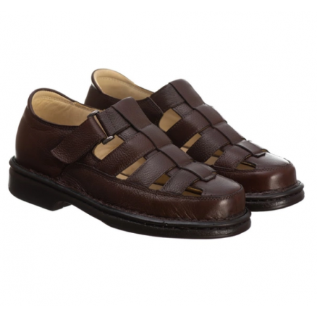 SANDÁLIA MASCULINA CONFORT CAFÉ 3603 SANDÁLIA MASCULINA CONFORT CAFÉ 3603