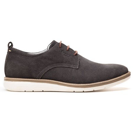 Sapatênis Masculino Couro Grafite Confort 7001 Sapatênis Masculino Couro Grafite Confort 7001