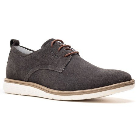 Sapatênis Masculino Couro Grafite Confort 7001 Sapatênis Masculino Couro Grafite Confort 7001