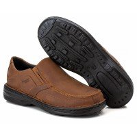 SAPATO ANTI STRESS MASCULINO EM COURO RÚSTICO CASTOR 8005 SAPATO ANTI STRESS MASCULINO EM COURO RÚSTICO CASTOR 8005