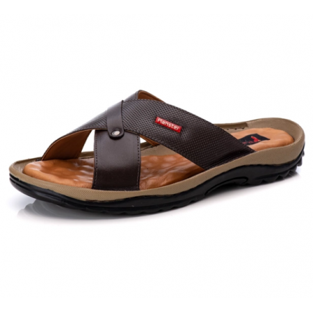 SANDÁLIA MASCULINA CAFÉ 804