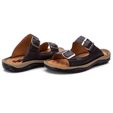 SANDÁLIA MASCULINA CAFÉ 805 SANDÁLIA MASCULINA CAFÉ 805
