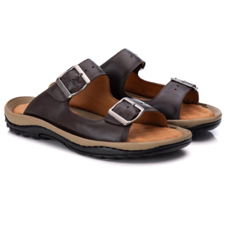 SANDÁLIA MASCULINA CAFÉ 805 SANDÁLIA MASCULINA CAFÉ 805