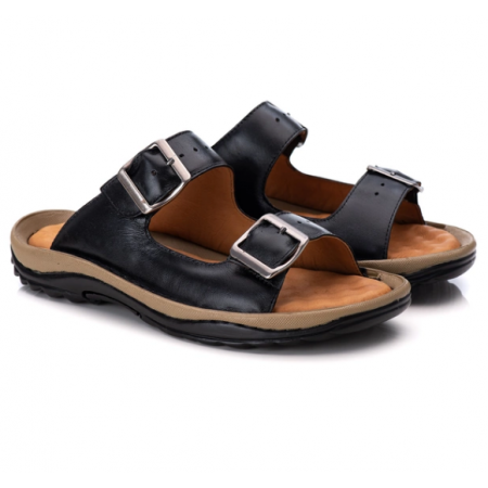 SANDÁLIA MASCULINA PRETA 805