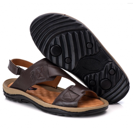 SANDÁLIA MASCULINA CAFÉ 806 SANDÁLIA MASCULINA CAFÉ 806