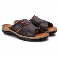 SANDÁLIA MASCULINA CAFÉ 807