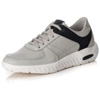 TÊNIS SNEAKER GEL MASCULINO GELO/PRETO CONFORT  9000