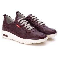  TENIS SNEAKER MASCULINO BORDÔ CONFORT 9001