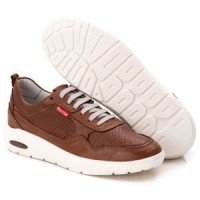 TENIS SNEAKER MASCULINO CARAMELO CONFORT 9001