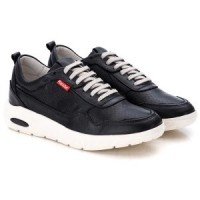 TENIS SNEAKER MASCULINO PRETO CONFORT  9001