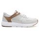 Tênis Sneaker Masculino Confort Gelo/Caramelo 9002 Tênis Sneaker Masculino Confort Gelo/Caramelo 9002