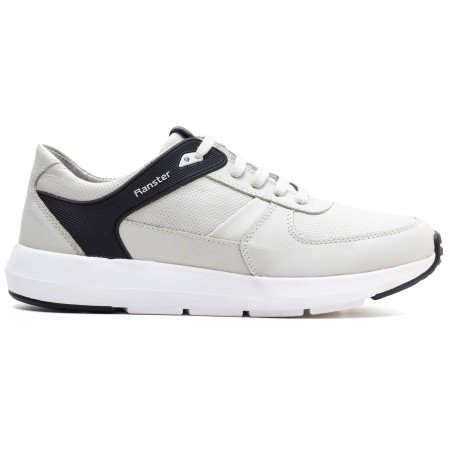 Tênis Sneaker Masculino Confort Gelo/Preto 9002 Tênis Sneaker Masculino Confort Gelo/Preto 9002