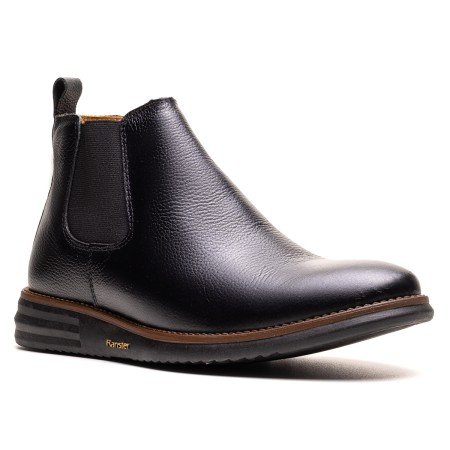 BOTA FINA EM COURO PRETA PL-1001P BOTA FINA EM COURO PRETA PL-1001P