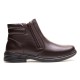 BOTA FINA EM COURO CAFÉ PL-1002C