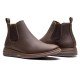 BOTINA MASCULINA ULTRA COMFORT EM COURO CAFÉ PL-1006C BOTINA MASCULINA ULTRA COMFORT EM COURO CAFÉ PL-1006C